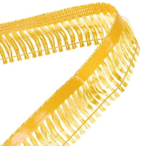 Fransenband Selbstklebend Gold 40mm x 25m Dekoband für Kranz- und Bastelarbeiten | Floristik24.ch