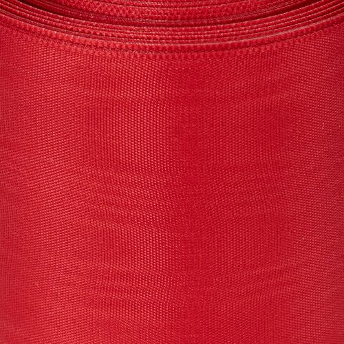 Kranzband Rot 75mm x 25m - Trauerfloristik & Dekoration, Robustes Schleifenband für Beschriftungen | Floristik24.ch