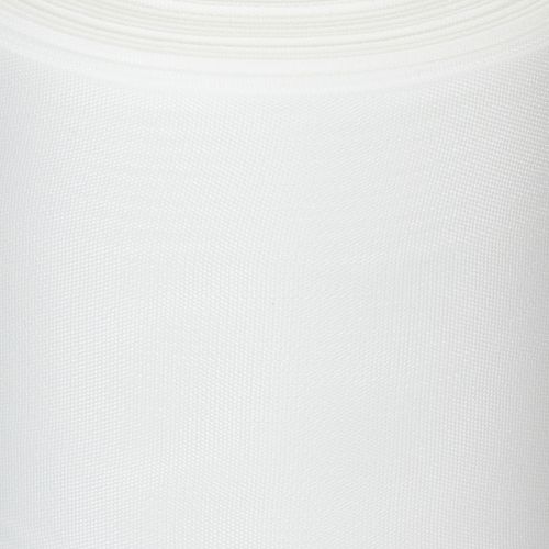 Trauerband aus 100% Acetat, Weiss, 200mm Breite, 25m Rolle für Kranz- und Dekorationsgestaltung | Floristik24.ch