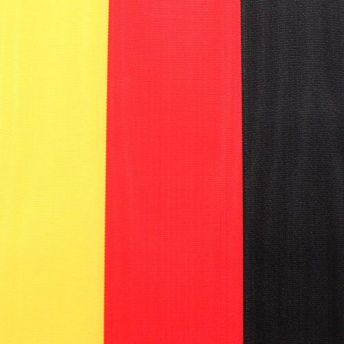 Floristik24 Kranzbänder Moiré schwarz-rot-gold 125 mm