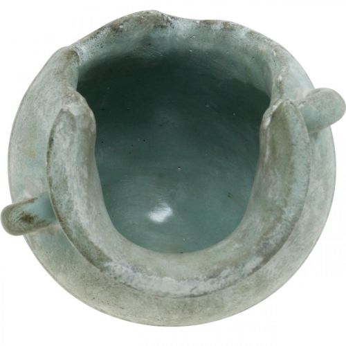 Floristik24 Deko-Krug Zerbrochen, Pflanzgefäß, Betondeko Antik-Look L23cm