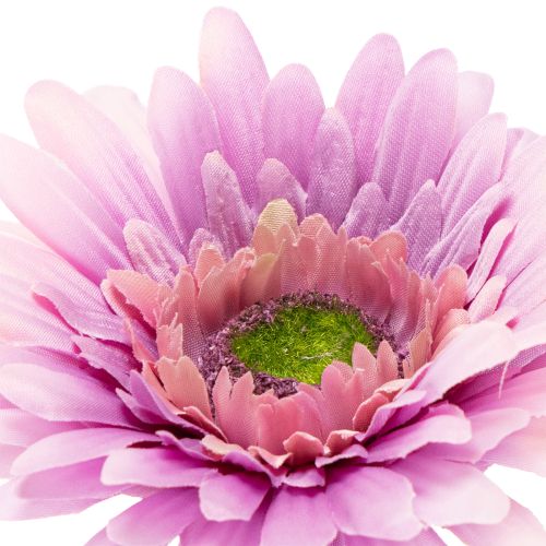 Künstliche Gerbera aus Kunststoff und Metall, Lila, 47 cm 6St | Floristik24.ch