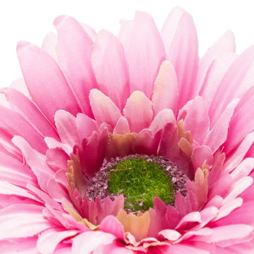 Künstliche Gerbera Rosa 47 cm mit biegsamem Stiel 6St | Floristik24.ch