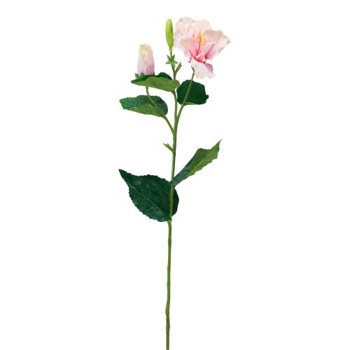 Floristik24 Künstliche Blumen Hibiskus Rosa 62cm