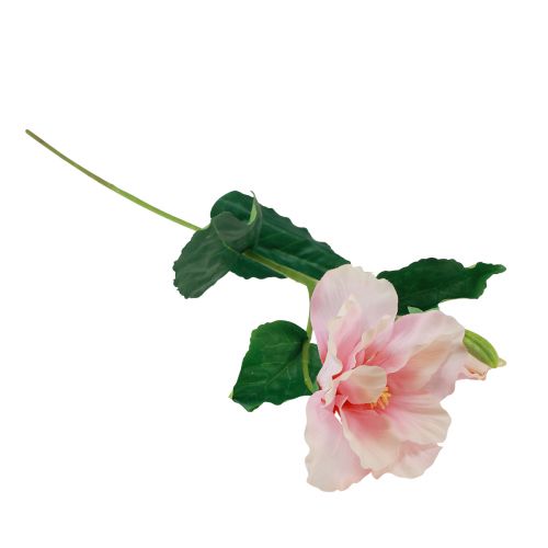 Floristik24 Künstliche Blumen Hibiskus Rosa 62cm