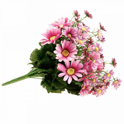 Artikel Künstliche Margeriten Kunstblumenstrauß Pink 44cm