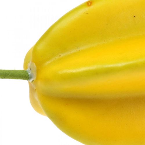 Floristik24 Künstliche Sternfrucht Deko Obst Kunstobst Ø7,5cm 10,5cm