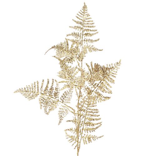 Floristik24 Künstlicher Farn Asparagus Spargelfarn Gold 85cm