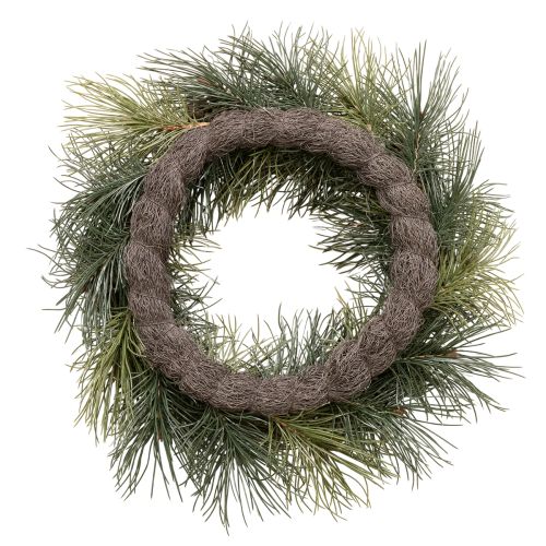 Künstlicher Kiefernkranz mit