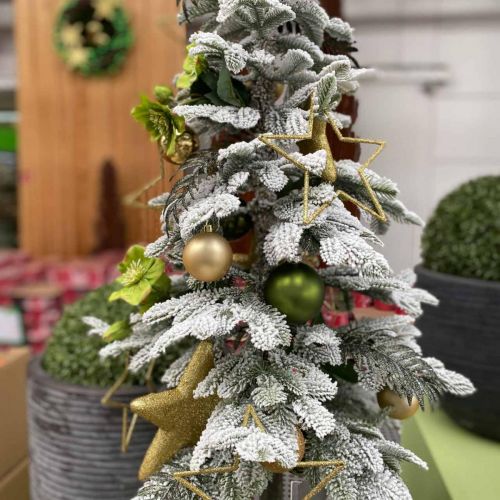 Artikel Künstlicher Weihnachtsbaum Tannenbaum Beschneit Deko 120cm