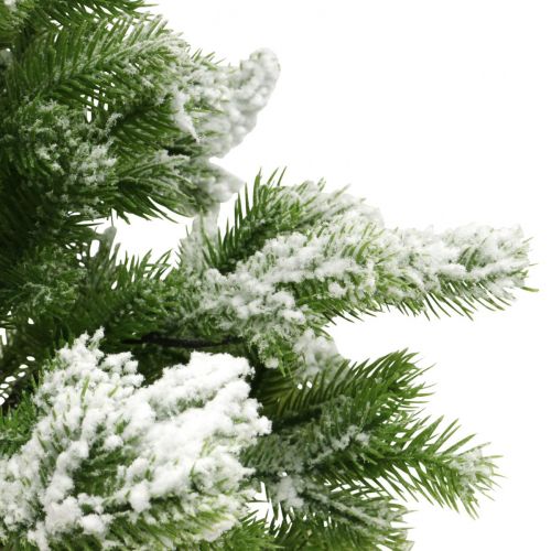 Artikel Künstlicher Mini Weihnachtsbaum im Sack Verschneit Ø32cm H55cm