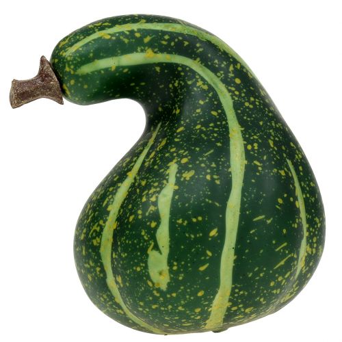 Floristik24 Künstlicher Zierkürbis Dunkelgrün 11cm 6 St