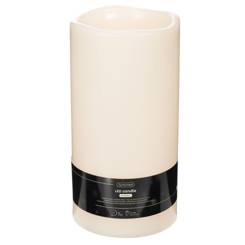 LED Kerze gross 25 cm