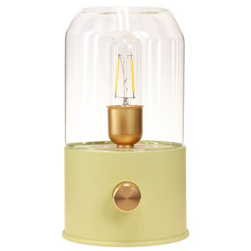 Artikel LED Tischlampe Retro Tischleuchte Warmweiß Grün H19,5cm