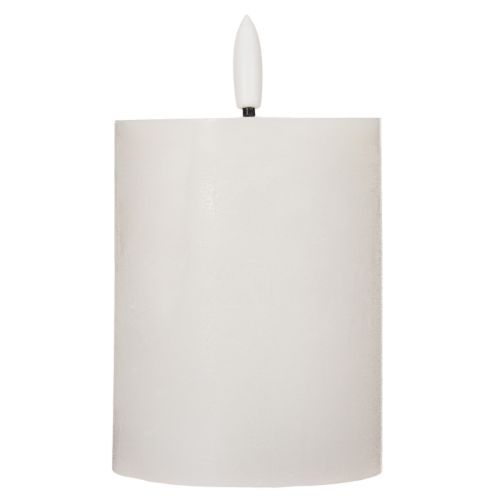 LED Stumpenkerze flackernd