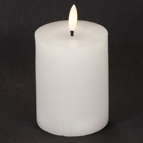 LED Stumpenkerze flackernd