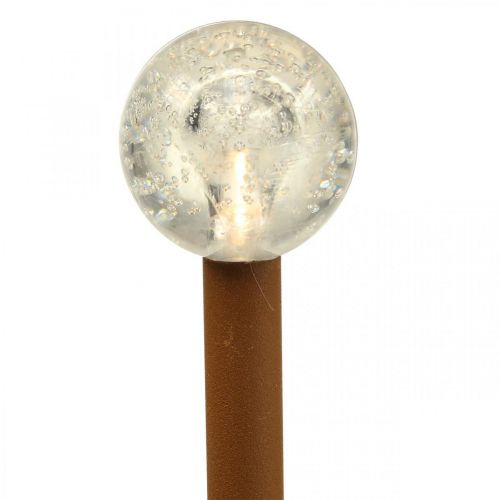 Floristik24 LED Gartenleuchten LED Stableuchte 4 LED Lampen H20cm