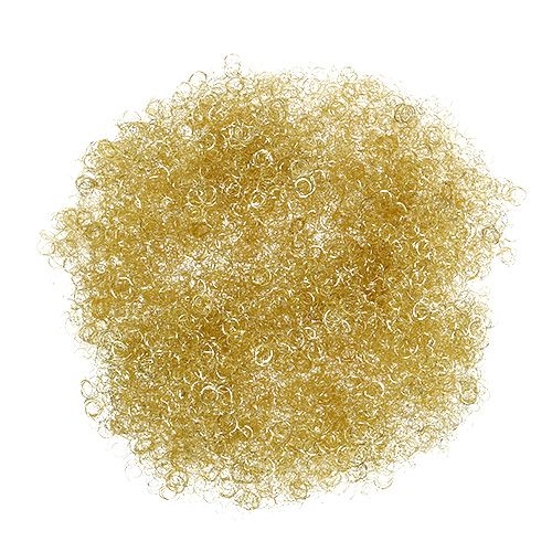 Lametta metallic gelockt gold 50g