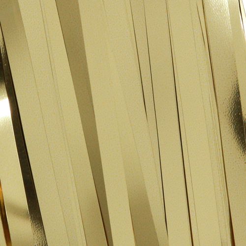 Artikel Lametta Hellgold Lamettavorhang Deko Gold 90×200cm