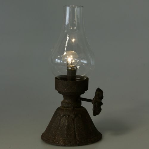 Deko Lampe Antik Ø11,5cm H25cm | Floristik24.ch