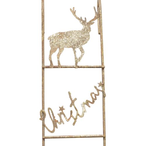 Artikel Hängedeko Weihnachten Hirsch Deko Gold Vintage 42,5×7×4cm