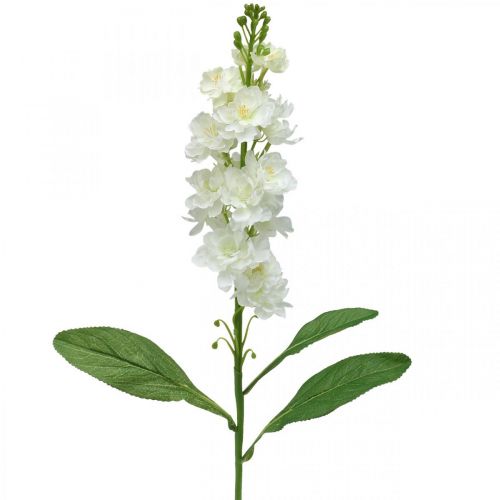 Levkoje Weiß Kunstblume Künstliche Stielblume 78cm