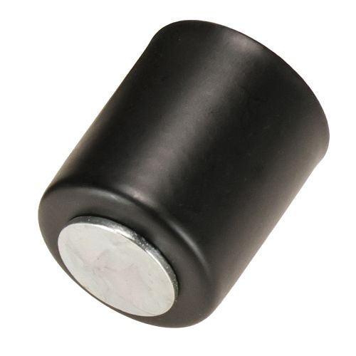 Floristik24 Magnet Kerzenhalter Stabkerzen Schwarz Metall H3cm 4 St