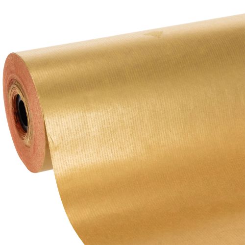 Manschettenpapier Rolle Zweifarbig Gold-Rot 25 cm x 100 m