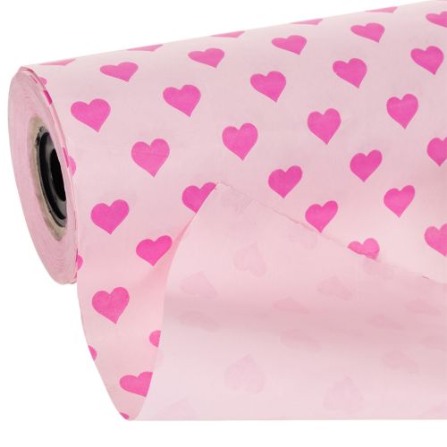 Manschettenpapier Rosa 25 cm x