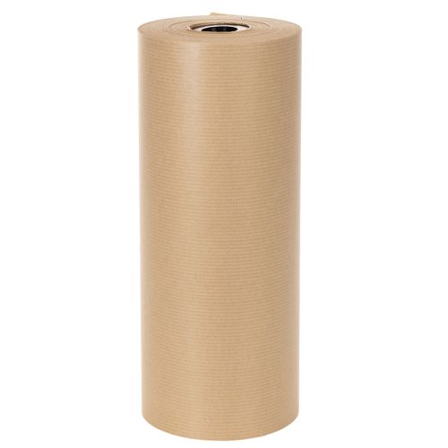 Manschettenpapier Rolle 25 cm x 100 m Natur Kraftpapier | Floristik24.ch