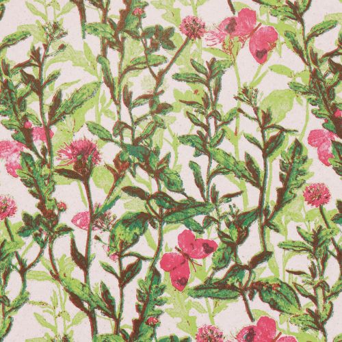 Floristik24 Manschettenpapier Wiese Seidenpapier Graspapier 25cm 85m