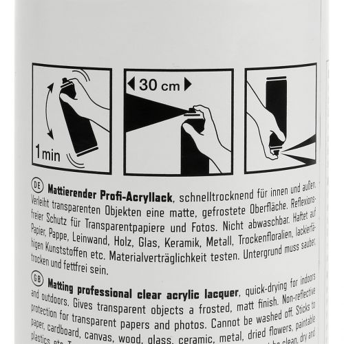 Floristik24 Mattspray Profi-Acryllack 400ml