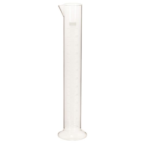 Messzylinder aus Glas mit Sockel 250ml Höhe 30cm | Floristik24.ch