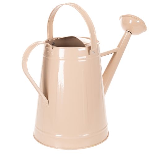 Metall Deko-Giesskanne Sandfarben 50×22,5×39 cm für Pflanzen und Trockenblumen | Floristik24.ch