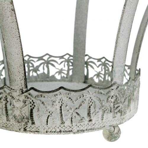 Floristik24 Metall-Krone zur Dekoration Ø20,5cm H26cm