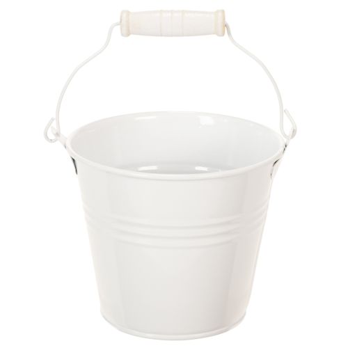 Metalleimer Weiß Ø12cm H10cm 8 St online kaufen | Floristik24.ch