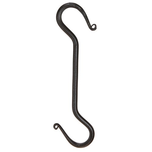 Floristik24 Metallhaken Schwarz Haken für Deko zum Hängen 21cm 2St