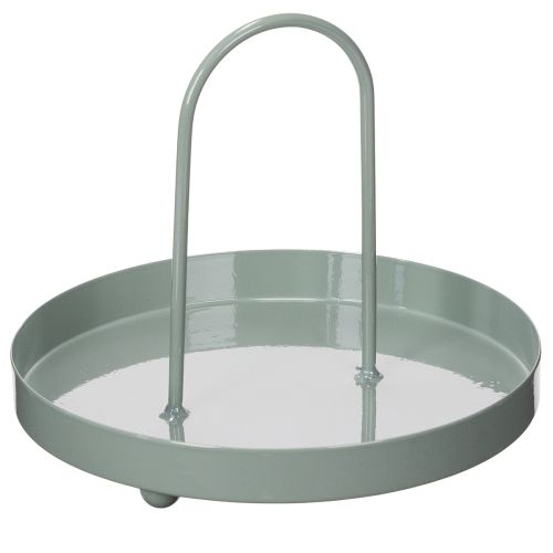 Tablett Dekorative Nutzung für Küche und Esstisch dekorieren hoher Griff 18cm