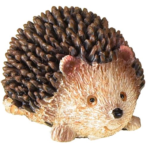 Floristik24 Mini Igel Deko Figuren Herbst Handbemalt 4×2,5×2cm 6 St