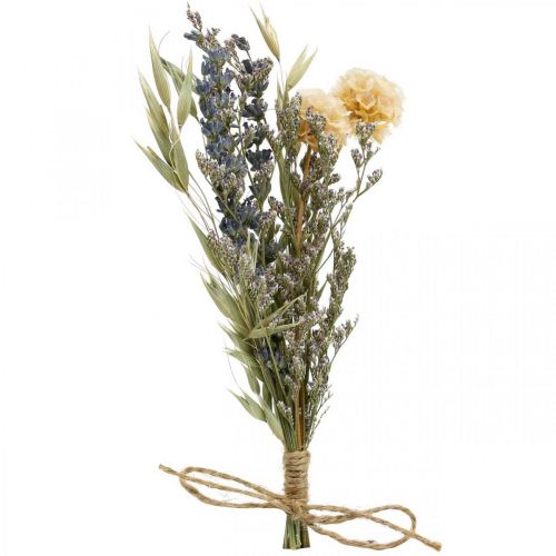 Mini Trockenblumenstrauß Boho, Trockenblumen Floristik L22cm