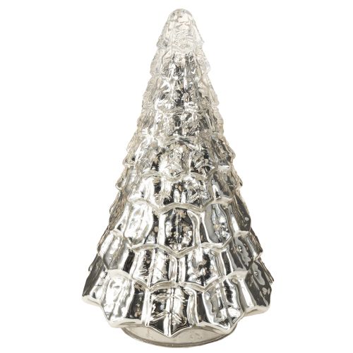 Artikel Mini Weihnachtsbaum mit LED Beleuchtung Silber Gold 28cm