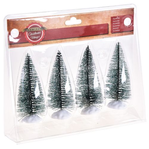 Artikel Mini Weihnachtsbaum Deko Tannenbaum Beschneit 10cm 4 St