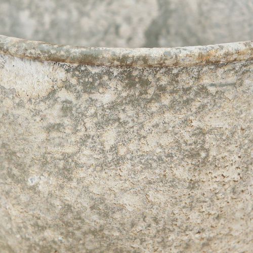 Floristik24 Minivasen Deko Kelch Pokal Metall Antik Ø10,5cm 11,5cm 2St