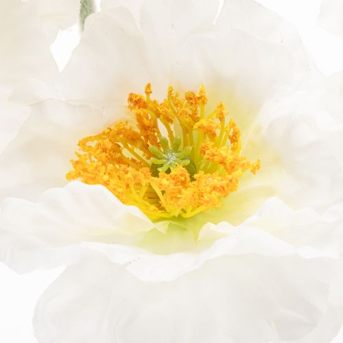 Künstliche Mohnblume Weiss 78