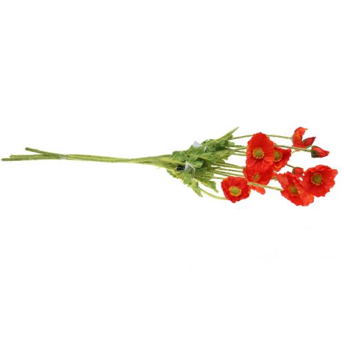 Artikel Mohnblume Orange 60cm 3St