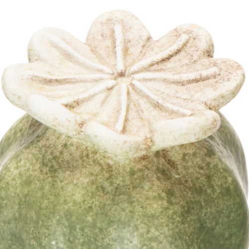 Artikel Mohnkapsel Gartenstecker Dekorationen für charmante Gartenarrangements 60cm 2St