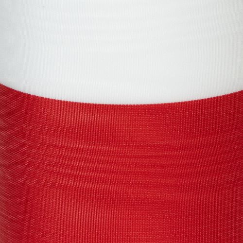 Moiré-Kranzband aus Acetat, 150 mm, Weiss-Rot, 25 m, Dekoband für Trauerflor | Floristik24.ch