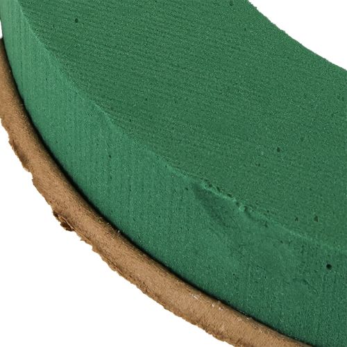 Floristik24 Nass Steckschaum Kranz Unterlage aus Karton Ø25cm 2 St
