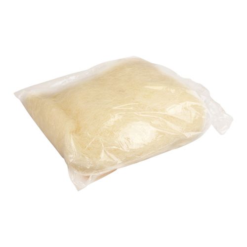Floristik24 Naturfaser Sisalgras zum Basteln Sisal Gras Cremeweiß 500g