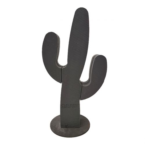 Steckschaum Figur Kaktus Schwarz 38cm x 74cm